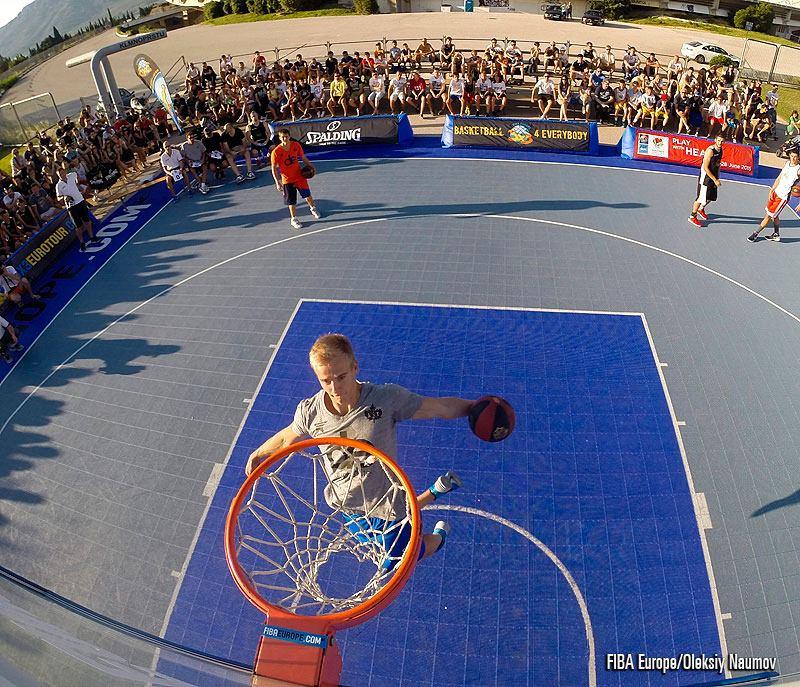 3x3 Dunks Push Athletes & Basketball Courts to New Extremes Sport Court